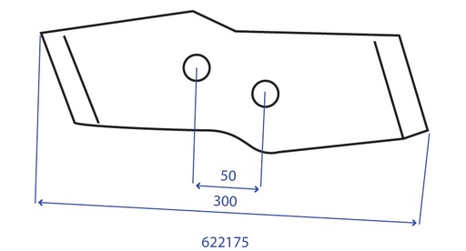 Reversible Point 622129  15MM 
