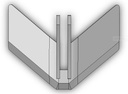 Winged share 340 60857  195mm breit / wide